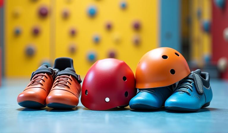 Youth and school climbing program equipment